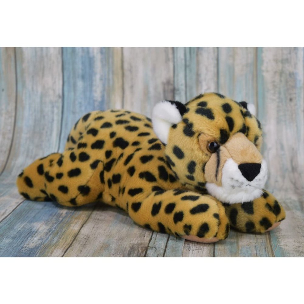 Aurora Cheetah Stuffed Animal 13" Leopard Cub Plush MINT